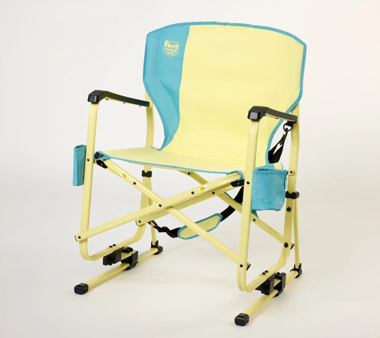 Foldable All-Terrain Rocker Chair | Timber Ridge Redwood Flow Motion DC Portable Camping Rocking Seat