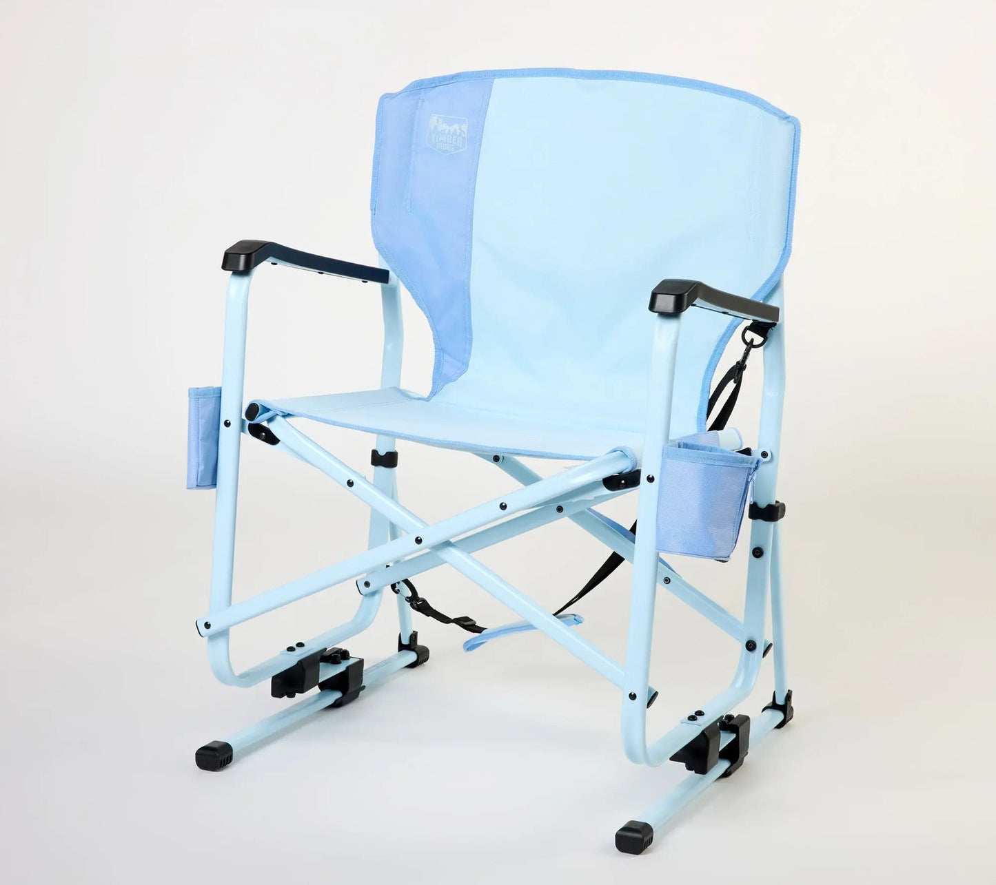 Foldable All-Terrain Rocker Chair | Timber Ridge Redwood Flow Motion DC Portable Camping Rocking Seat