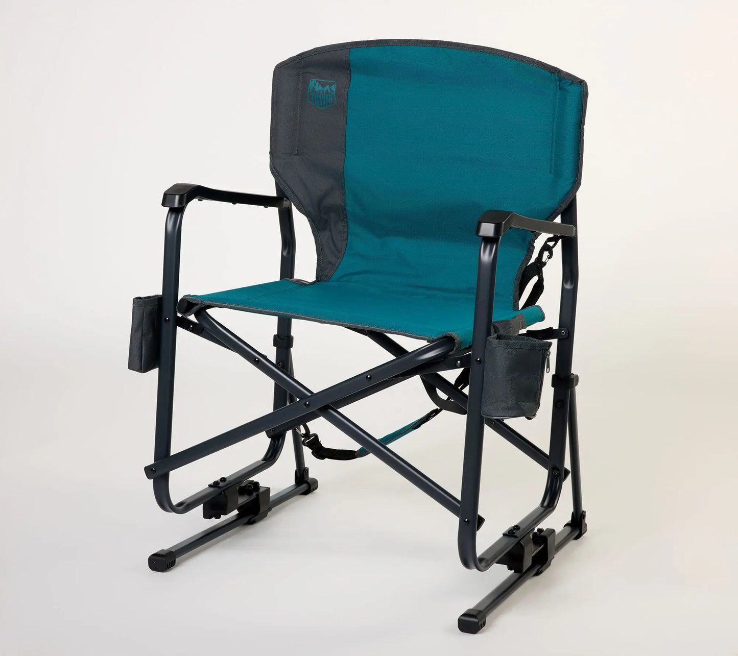 Foldable All-Terrain Rocker Chair | Timber Ridge Redwood Flow Motion DC Portable Camping Rocking Seat