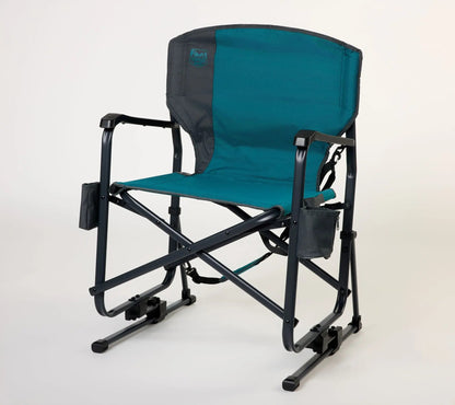 Foldable All-Terrain Rocker Chair | Timber Ridge Redwood Flow Motion DC Portable Camping Rocking Seat