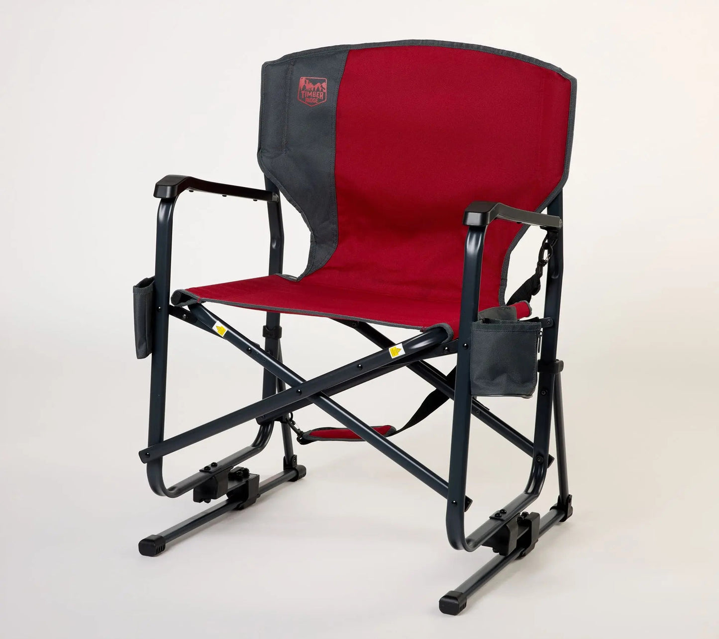 Foldable All-Terrain Rocker Chair | Timber Ridge Redwood Flow Motion DC Portable Camping Rocking Seat